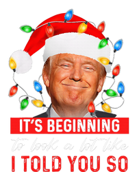 It's Beginning To Look A Lot Like I Told You So Trump Xmas T-Shirt