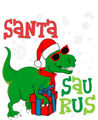 Santa Trex Christmas Dinosaur Tree Rex Boy Family Pajama T-Shirt