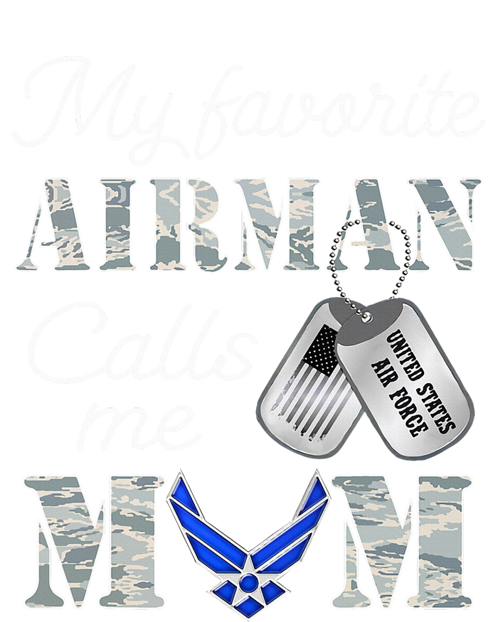 My Favorite Airman Calls Me Mom Air Force Mom Toddler T-Shirt