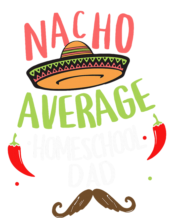 Nacho Average Homeschool Dad Mexican Mustache PosiCharge RacerMesh Polo