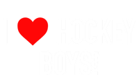 I Love Hockey Graphic Novelty Fun Vintage Style Gift Sustainable Knit Beanie