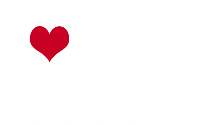 I Love Hot Ice Hockey Players Gift Kids Sweatshirt