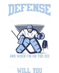 Ice Hockey Player Defense I DonT Get So Y Goals Gift Ladies Essential Flowy Tank