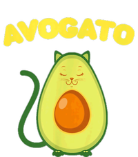 Avogato Cat Funny Vegan Avocado Flexfit Unipanel Trucker Cap