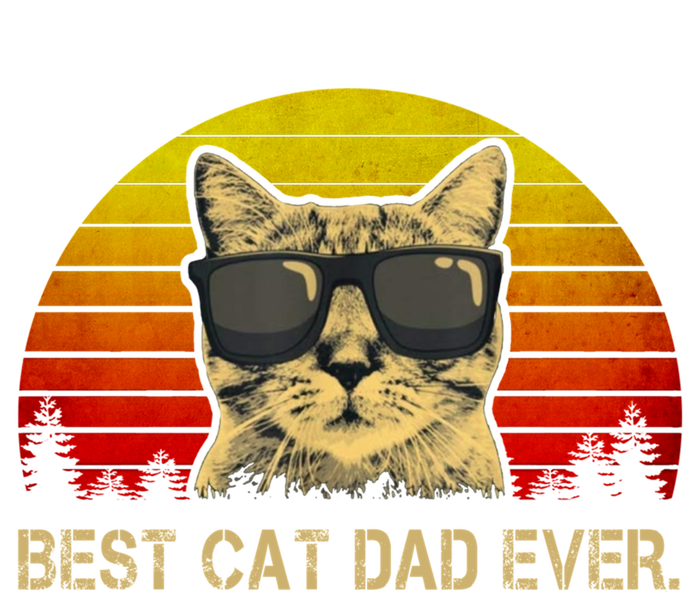 Vintage Best Cat Dad Ever Cat Daddy Father Mousepad