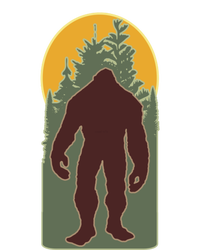 Woodsy Bigfoot Bumper Sticker