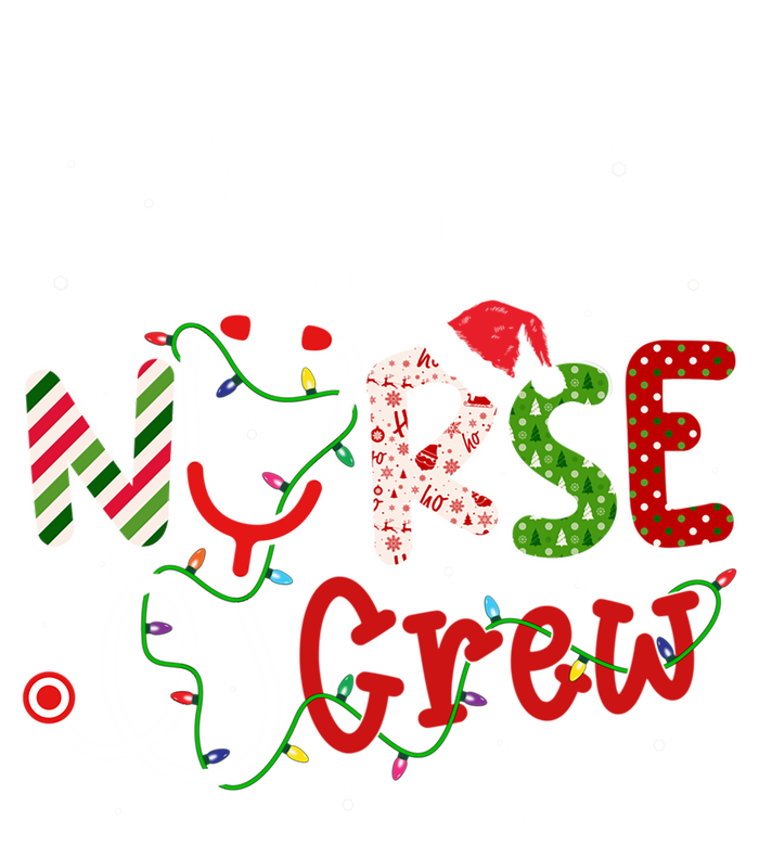 L And D Christmas Nurse Crew Funny Nursing Christmas Pattern Gift T-Shirt