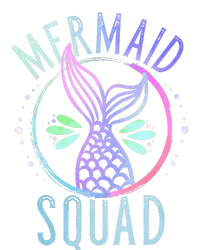 Mermaid Squad Cute Funny Family Birthday Party Tie-Dye T-Shirt