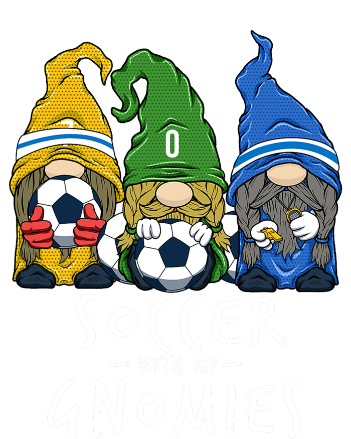 Soccer Gnomes Playing Soccer With My Gnomies Tall Hoodie