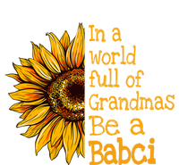 In A World Of Grandmas Be A Babci Poland Polish Grandma Tie-Dye T-Shirt