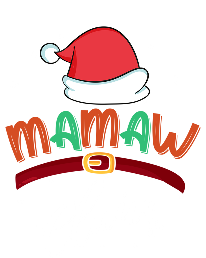 Mamaw Grandma Claus Santa Christmas Family Matching Cute Gift T-Shirt