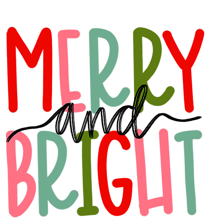 Merry And Bright Christmas Cute Meaningful Gift T-Shirt