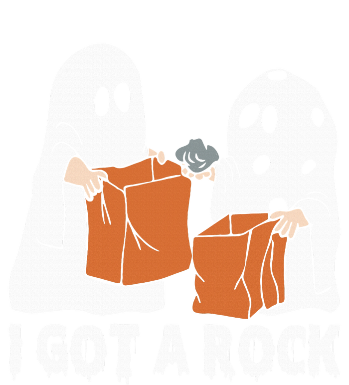 Funny Boo Ghost Scary I Got A Rock Halloween T-Shirt