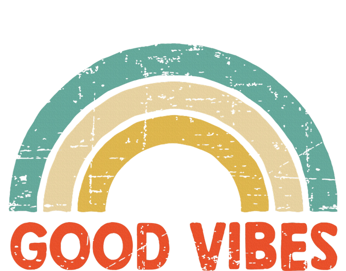 Good Vibes Only Funny Positive Inspirational Retro Daily Commute Backpack