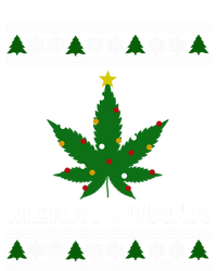 Merry Juana 420 Cannabis Weed Marijuana Ugly Christmas Cool Gift Tall Hoodie