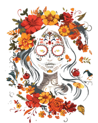 De Los Muertos La Catrina Day Of The Dead Sugar Skull T-Shirt