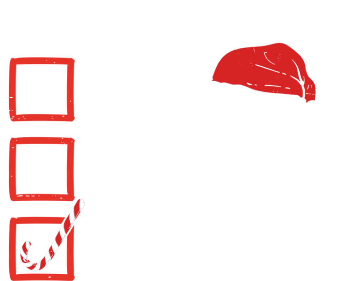 Naughty Nice Er Nurse Christmas Pajamas Funny Santa Hat Gift Toddler Hoodie