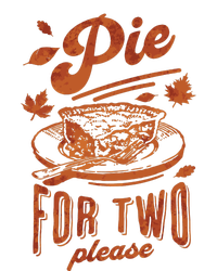 Pie For Two Thanksgiving Pregnancy Announcement Tie-Dye T-Shirt