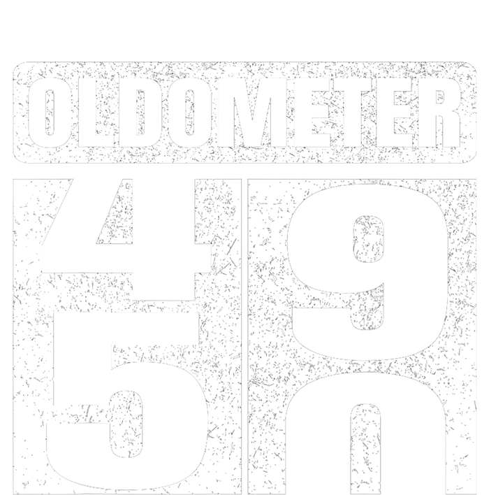 Oldometer 4950s 50th Birthday Tees Funny Gifts Idea Metallic Star Ornament