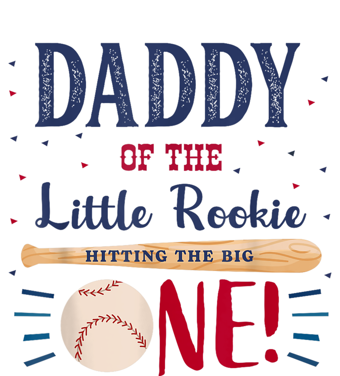 Daddy Dad First Birthday Little Rookie Baseball The Big One Premium T-Shirt