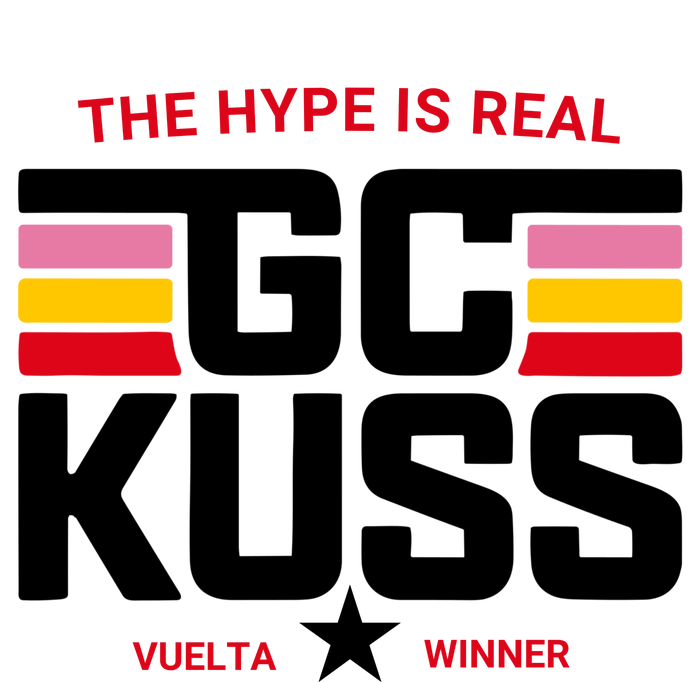 Team Jumbo Visma The Hype Is Real Gc Kuss Vuelta Winner T-Shirt