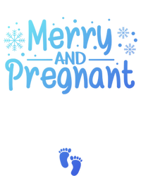 Merry And Pregnant Feet Christmas Pregnancy Reval Lover Cool Gift Kids Hoodie