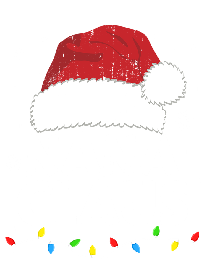 Nana Grandma Claus Christmas Lights Matching Family Pajama Meaningful Gift Tank Top