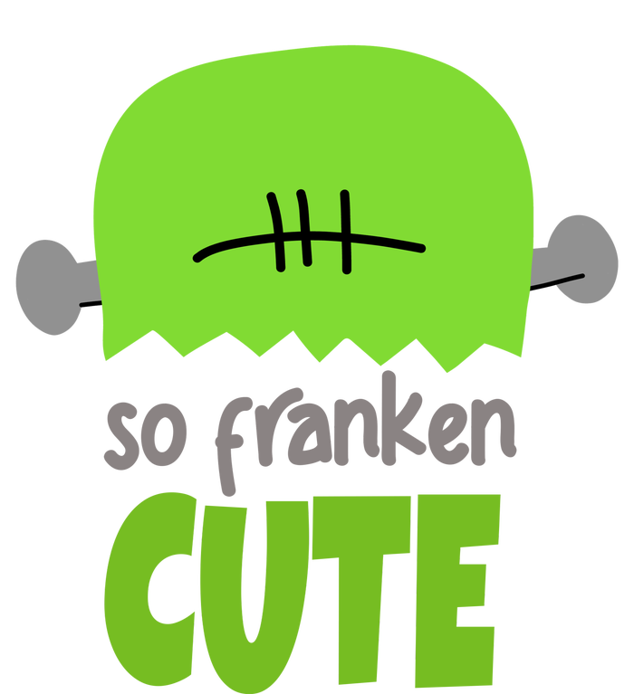 So Franken Cute Frankenstein Halloween Zip Tote Bag