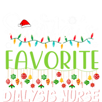 Santa Claus Merry Christmas SantaS Favorite Dialysis Nurse Gift Sustainable Knit Beanie