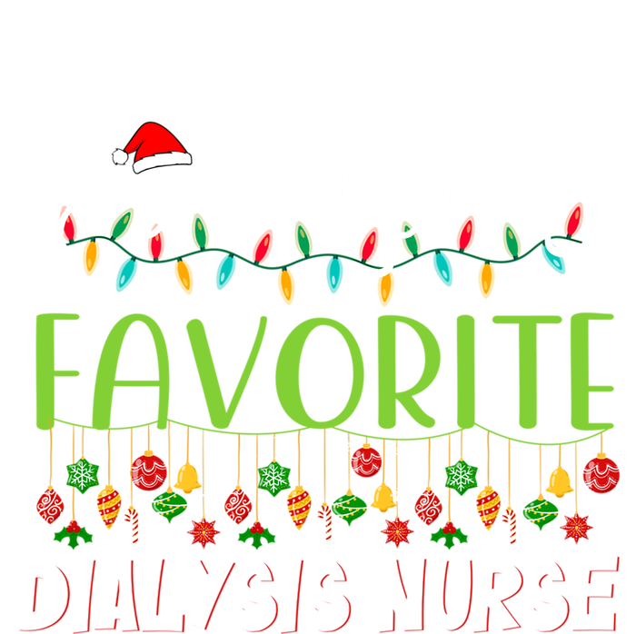 Santa Claus Merry Christmas SantaS Favorite Dialysis Nurse Gift Sustainable Knit Beanie