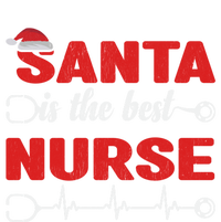 Santa Is The Best Nurse Nursing Christmas Cool Gift Kids Hoodie