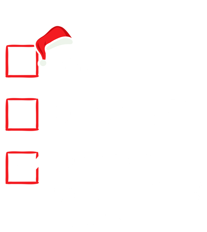 Nice Naughty Innocent Until Proven Guilty Christmas List Funny Gift Tote Bag