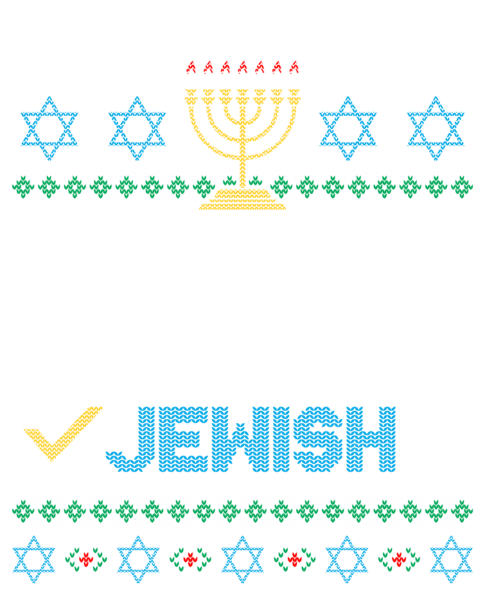 Nice Naughty Jewish Ugly Christmas Sweater Funny Hanukkah Gift Baby Bodysuit