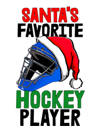 SantaS Favorite Hockey Player Funny Baseball Game Gift T-Shirt