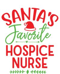 SantaS Favorite Hospice Nurse Christmas Cool Gift T-Shirt