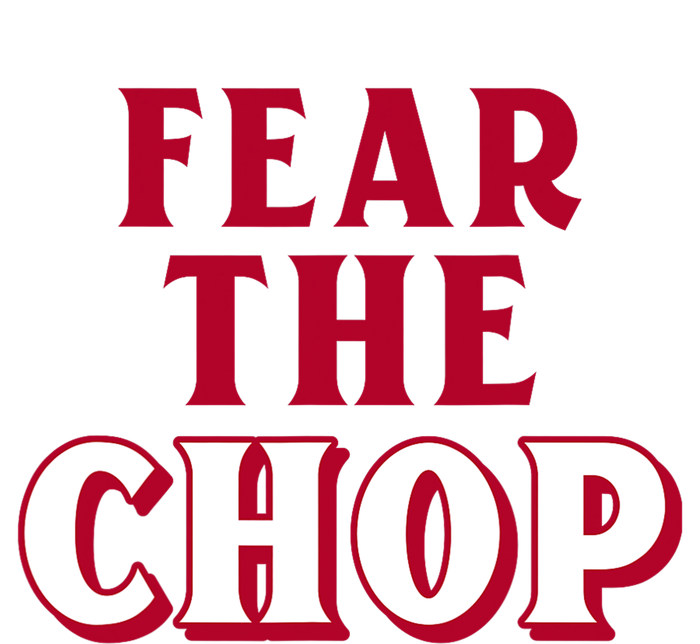 Fear the Chop Baseball Lover Sustainable Bucket Hat