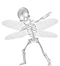 Dabbing Skeleton Fairy Funny Halloween GoblinCore Insulated Varsity Jacket