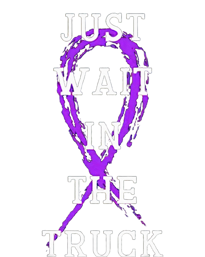 Just Wait In The Truck V-Neck T-Shirt