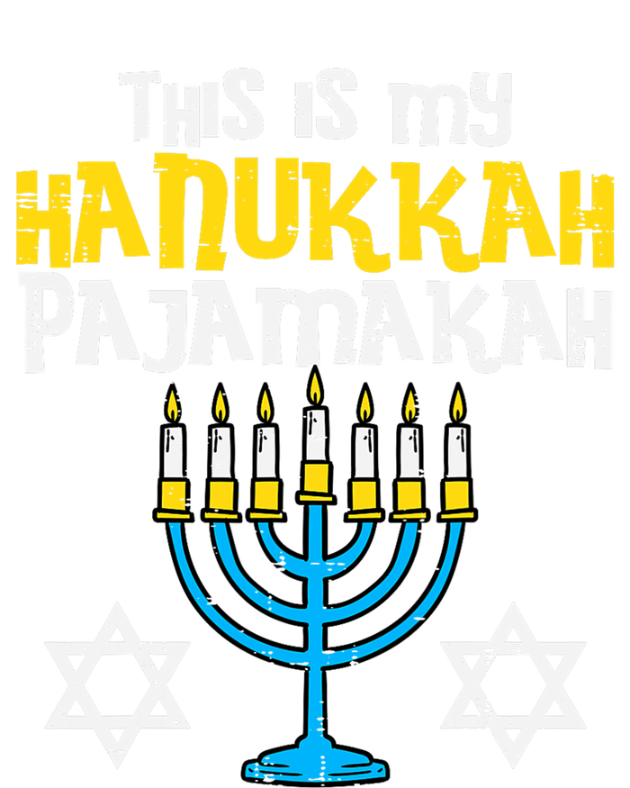 This Is My Hanukkah Pajamakah Menorah Chanukah Pajamas PJs T-Shirt