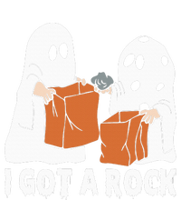 Funny Boo Ghost Scary I Got A Rock Halloween Women's Long Sleeve Flannel Pajama Set 