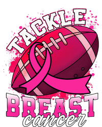 Tackle Breast Cancer Awareness Pink Ribbon Football Flexfit Unipanel Trucker Cap