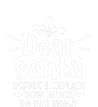 Dear Santa Before I Explain Tote Bag