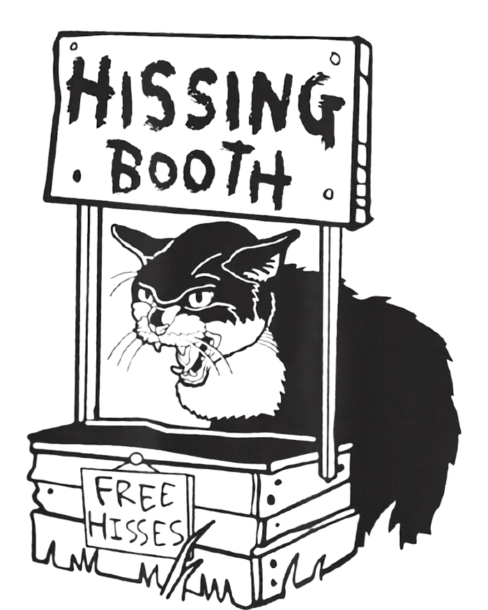 Cat Hissing Booth Free Hisses T-Shirt