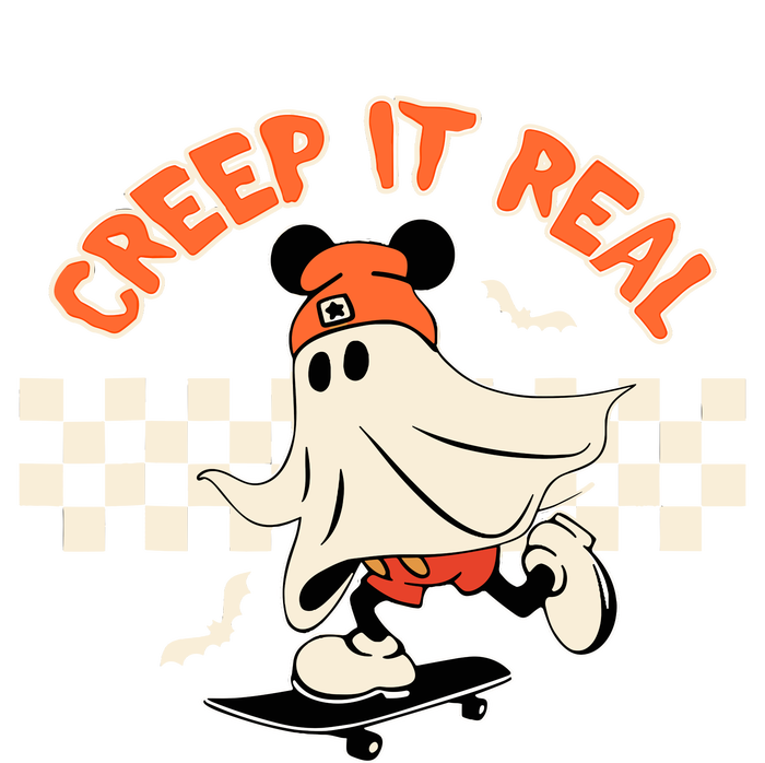 Creep It Real Spooky Ghost Mouse Halloween Mousepad