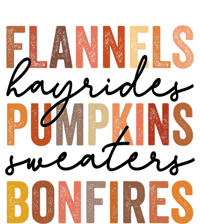 Flannels Hayrides Pumpkins Vintage Sweaters Bonfires Autumn Tank Top