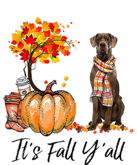 It's Fall Y'all Great Dane Dog Lovers Thanksgiving Halloween Kids Long Sleeve Shirt