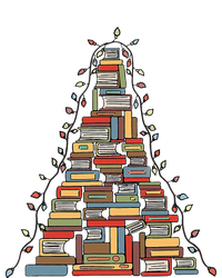 Festive Bookworm Christmas Tree Decoration for Library Lovers 25L Jumbo Tote