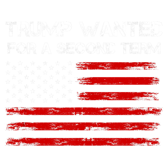 Trump Wanted For Second Term 2024 Support Trump For President Kids Hoodie