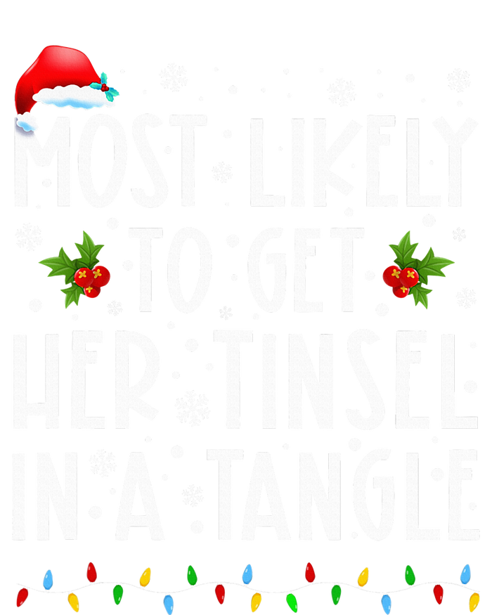 Festive Family Christmas Tinsel Tangle Favorites T-Shirt