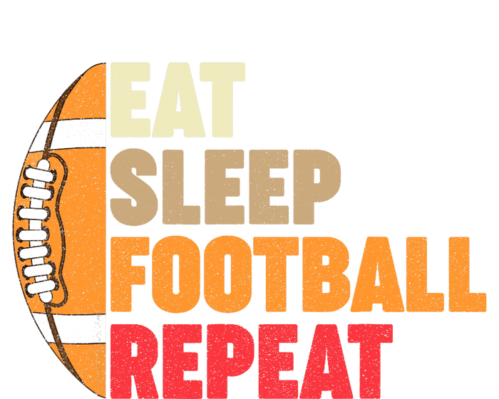 American Football Eat Sleep Football Repeat Hoodie